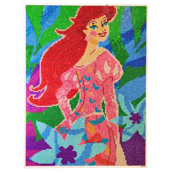 Pinta con diamantes La Sirenita Disney