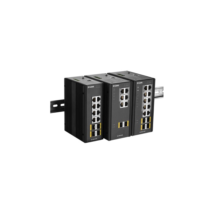 D-Link Gestionado L2 Gigabit Ethernet (10/100/1000) EnergÍ­a sobre Ethernet (PoE) Negro