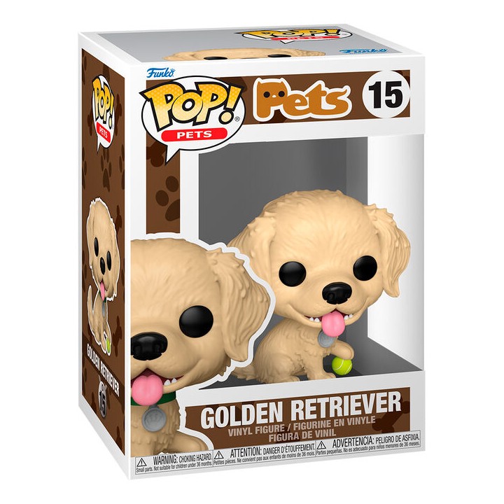 Figura POP Pets Golden Retriever