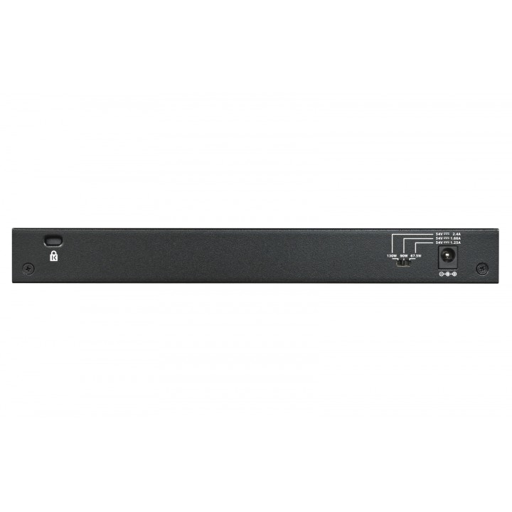 Netgear No administrado Gigabit Ethernet (10/100/1000) EnergÍ­a sobre Ethernet (PoE) Negro