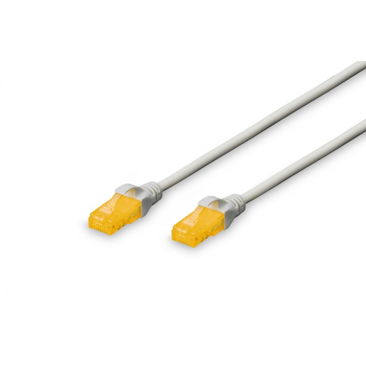 Digitus cable de red RJ-45 3 m Cat6a U/UTP (UTP) Gris