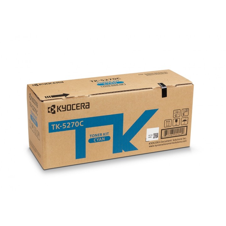 Kyocera tk-5270c toner 1 pieza Original Cian