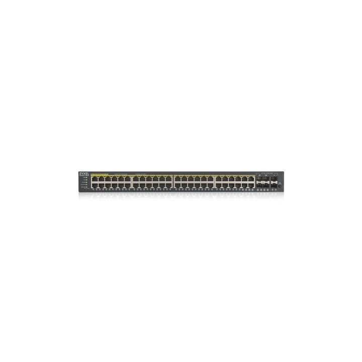 ZYXEL Gestionado Gigabit Ethernet (10/100/1000) EnergÍ­a sobre Ethernet (PoE) Negro
