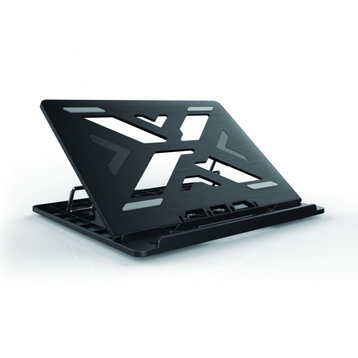 Conceptronic ERGO Soporte con refrigeracion para portatil 15.6p negro