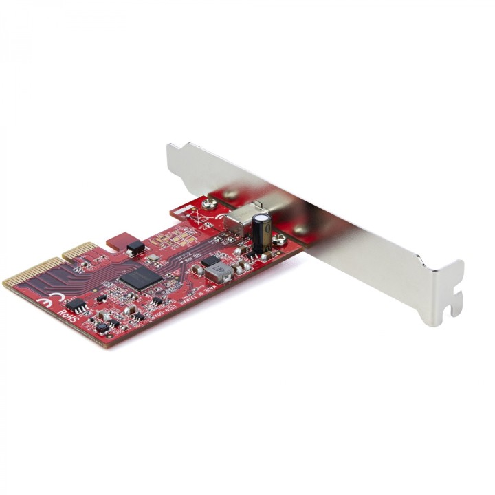 StarTech.com tarjeta y adaptador de interfaz Interno USB 3.2 Gen 2 (3.1 Gen 2) Rojo