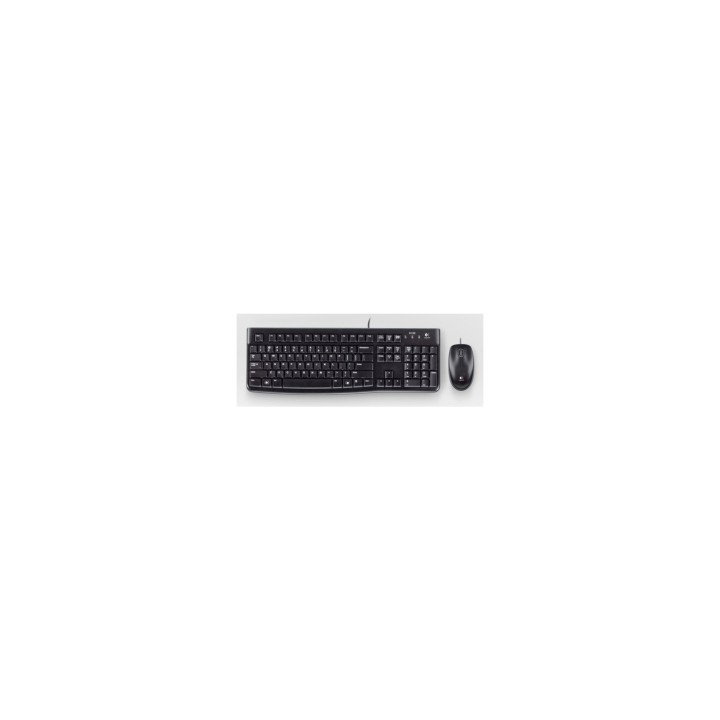 Logitech Desktop MK120 UK Teclado y raton usb qwerty ingles del reino unido negro