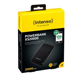 Intenso XS20000 baterÍ­a externa PolÍ­mero de litio 20000 mAh Negro