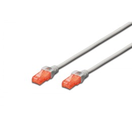 Digitus cable de red RJ-45 Cat6 U/UTP (UTP) 5m Gris