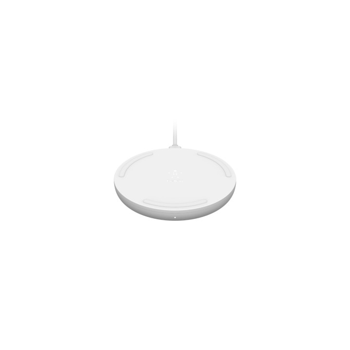 Belkin WIA001BTWH Cargador coche inalambrico blanco