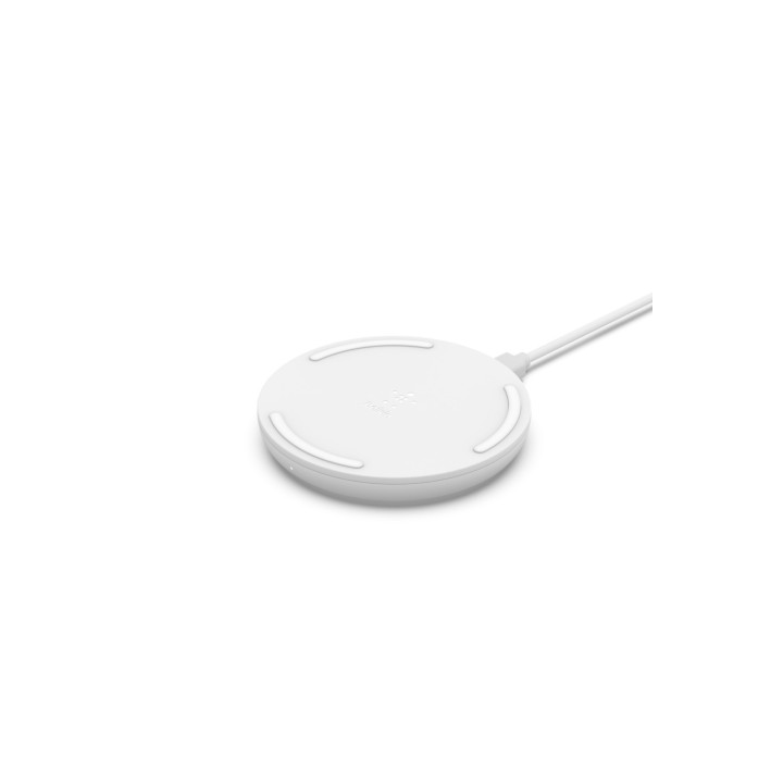 Belkin WIA001BTWH Cargador coche inalambrico blanco