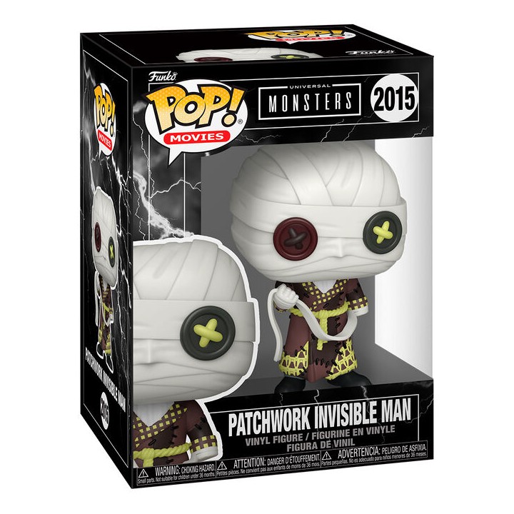 Figura POP Universal Monsters Patchwork Invisible Man