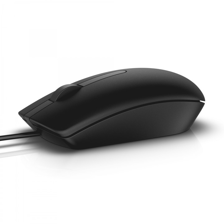 Dell MS116 raton ambidextro usb tipo-a optico 1000 dpi negro