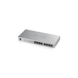 ZYXEL No administrado Gigabit Ethernet (10/100/1000) EnergÍ­a sobre Ethernet (PoE) Gris
