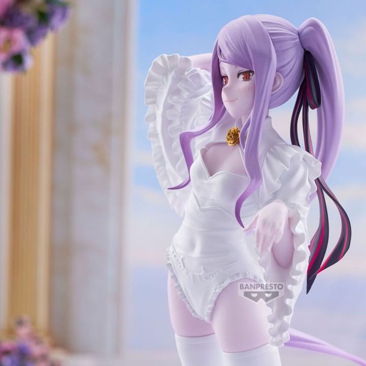 Figura Shalltear Glitter&Glamours Wedding Overlord 24cm