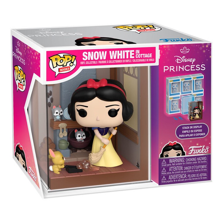 Figura POP Nooks Disney Princesas Snow White in Cottage