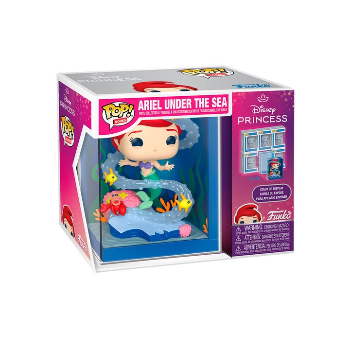 Figura POP Nooks Disney Princesas Ariel Under the Sea