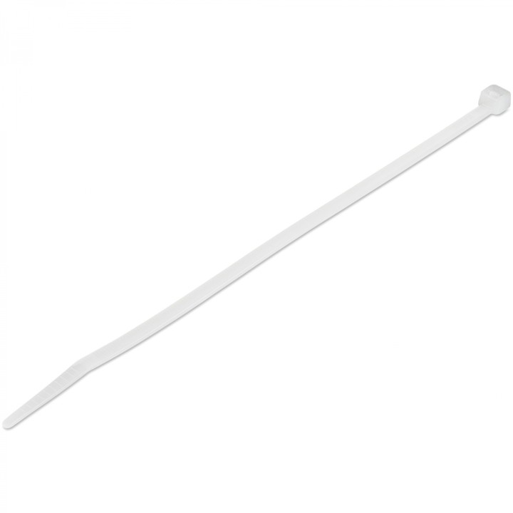 StarTech.com Bridas de 20cm para cables - 4 mm de ancho, 55 mm de diámetro, soportan 22 kg de tensión, de nylon, cierre