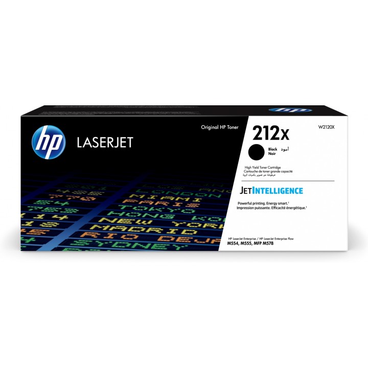 Toner hp 212X 1 pieza original negro W2120X