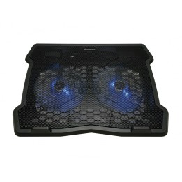 Base refrigeradora conceptronic almohadilla frÍ­a 15.6p iluminacion azul THANA06B