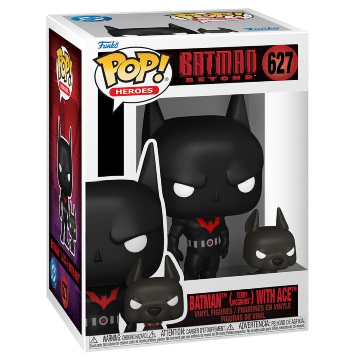 Figura POP DC Comics Batman Beyond Batman Terry McGinnis with Ace