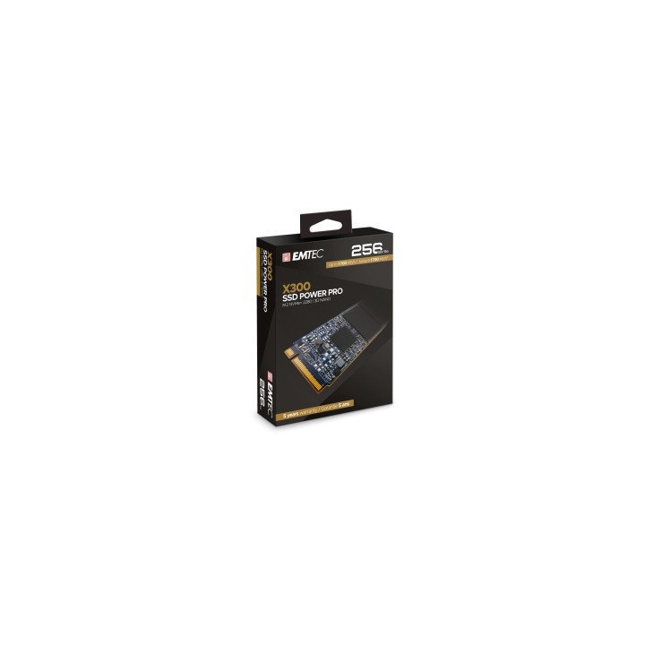Emtec X300 Disco ssd M.2 256gb pci express 3.0 3D nand nvme
