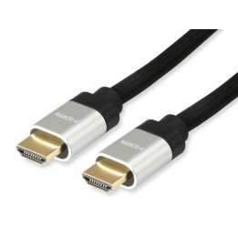 Cable equip hdmi tipo-a estandar macho a macho 5m negro plata 119383