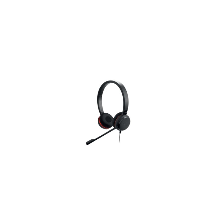 Jabra Evolve 20SE MS stereo auriculares diadema Negro