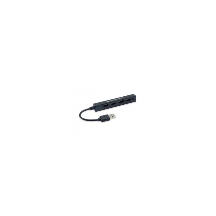 Hub conceptronic usb 2.0 4 puertos 480 mbit/s negro HUBBIES05B