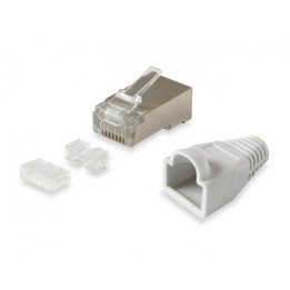 Equip conector Cat6 RJ45 Plata