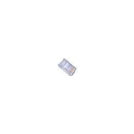 Conectores rj45 gembird transparente PLUG3UP6/50