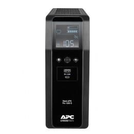 APC BACK UPS PRO BR LÍ­nea interactiva 1200VA, 720 W, 8 salidas AC Negro