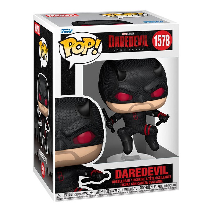 Figura POP Marvel Daredevil Born Again Daredevil Black Suit