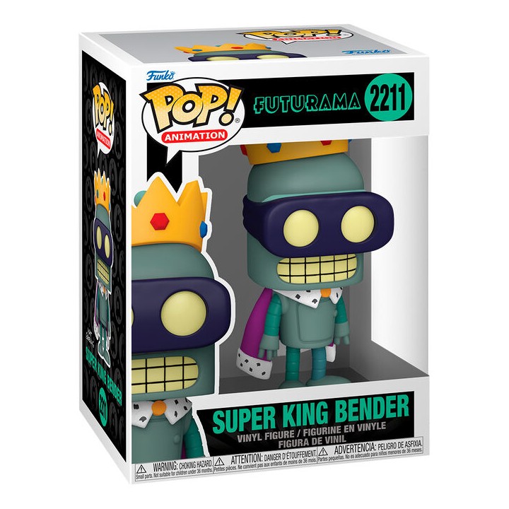 Figura POP Futurama Super King Bender