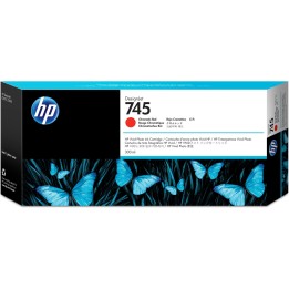 HP 745 cartucho Original Alto rendimiento XL Rojo