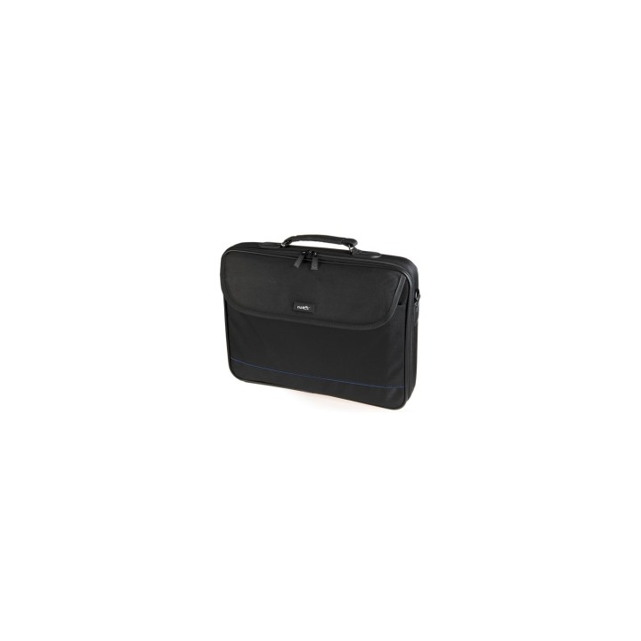 Natec impala maletin para portatil 15.6P nylon Negro
