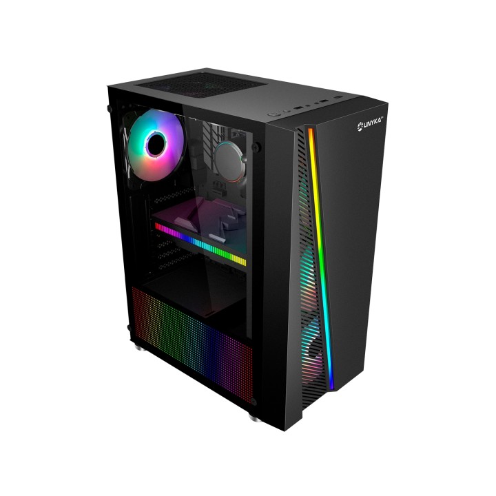 Unykach torre ATX Glayze Negro