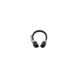 Jabra Evolve2 65, MS stereo auriculares diadema USB Tipo C Bluetooth Negro