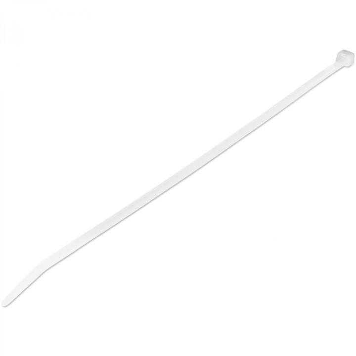 StarTech.com Bridas de 25cm para cables - 4 mm de ancho, 68 mm de diámetro, soportan 22 kg de tensión, de nylon, cierre