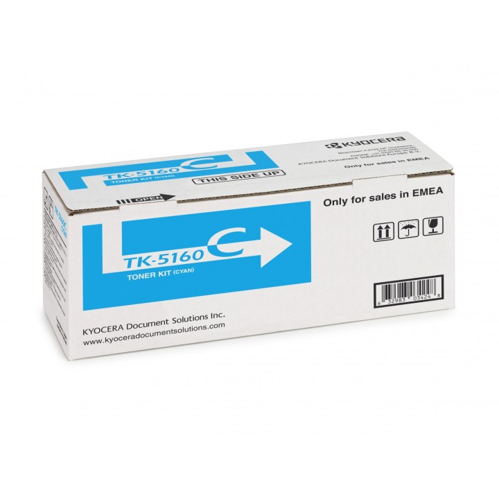 Kyocera tk-5160c toner 1 pieza Original Cian