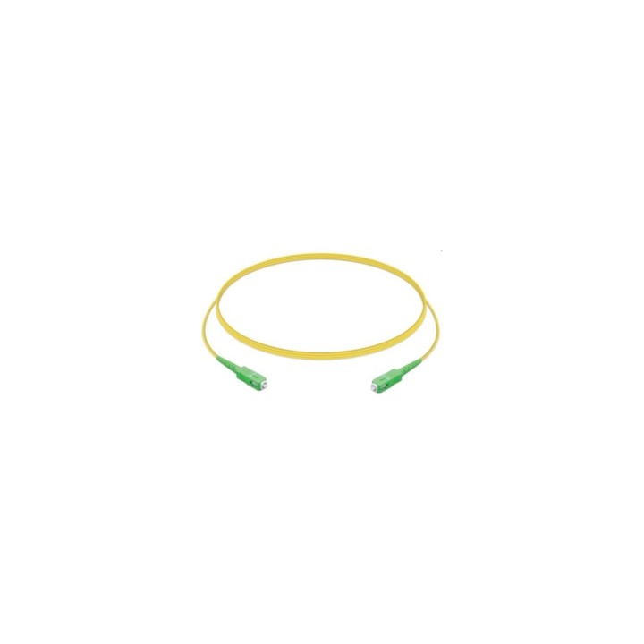 Ubiquiti Networks UF-SM-PATCH-APC-APC cable de fibra optica 1,2 m SC/APC G.657.A1 Amarillo