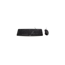 iggual COM-CK-BASIC Teclado y raton usb universal qwerty español negro