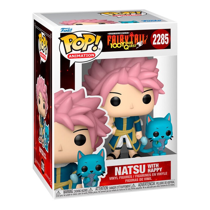 Figura POP Fairy Tail 100 Years Quest Natsu with Happy