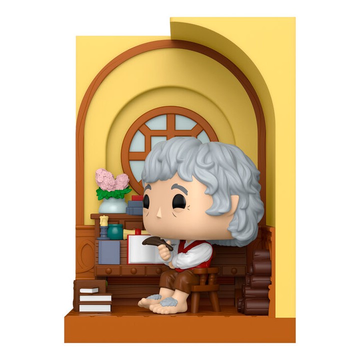 Figura POP Nooks El Señor de los Anillos Bilbo Baggins in Bag-End