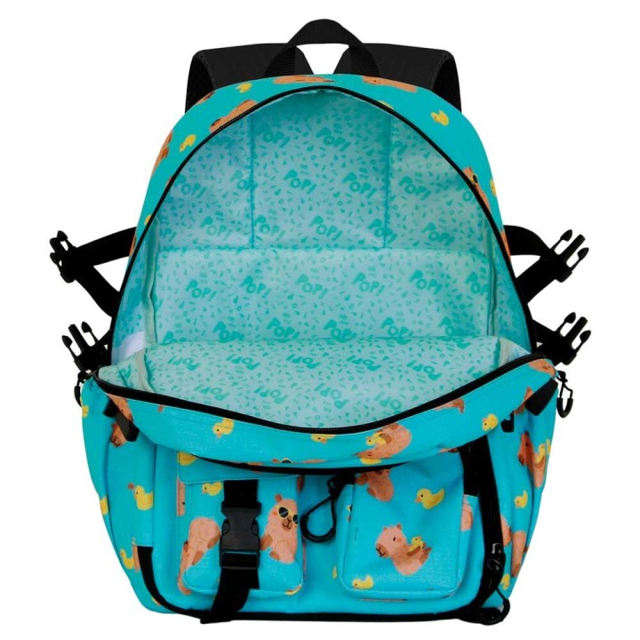 Mochila Capibara Oh My Pop! 40cm