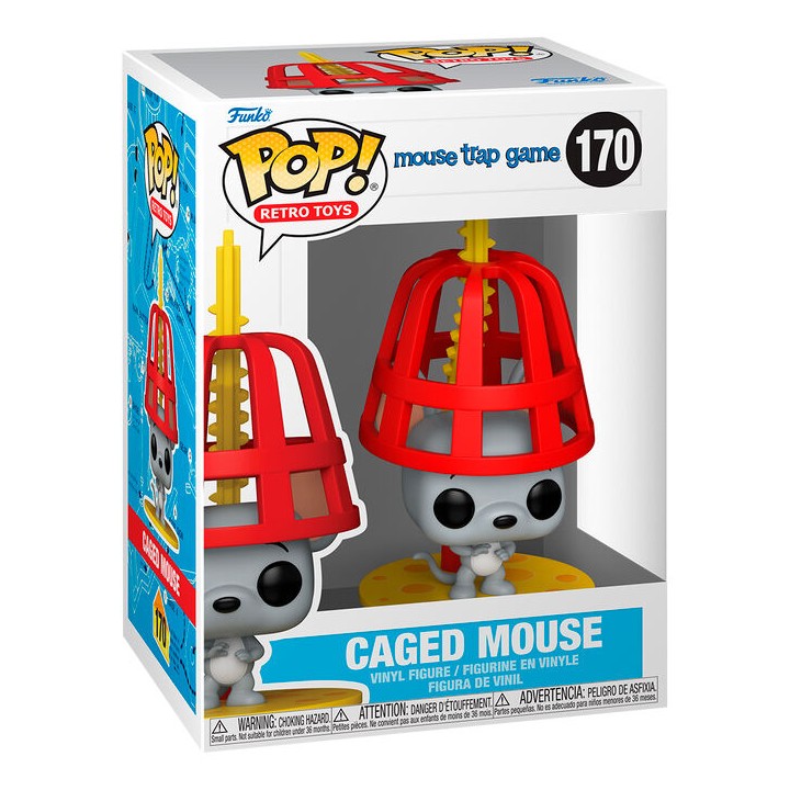 Figura POP Mouse Trap Game - Caged Mouse
