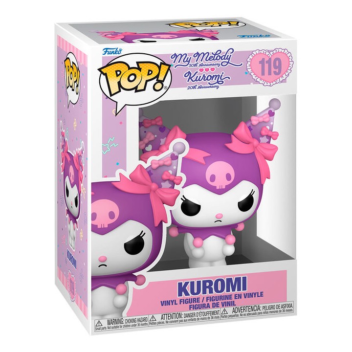 Figura POP Hello Kitty 20th Anniversary Kuromi Grumpy