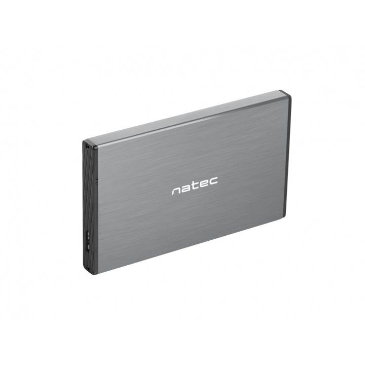 NATEC Rhino GO Carcasa de disco duro 2.5" Gris