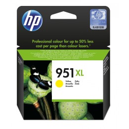 HP 951XL 1 pieza(s) Original Alto rendimiento (XL) Amarillo para impresión de fotografÍ­as