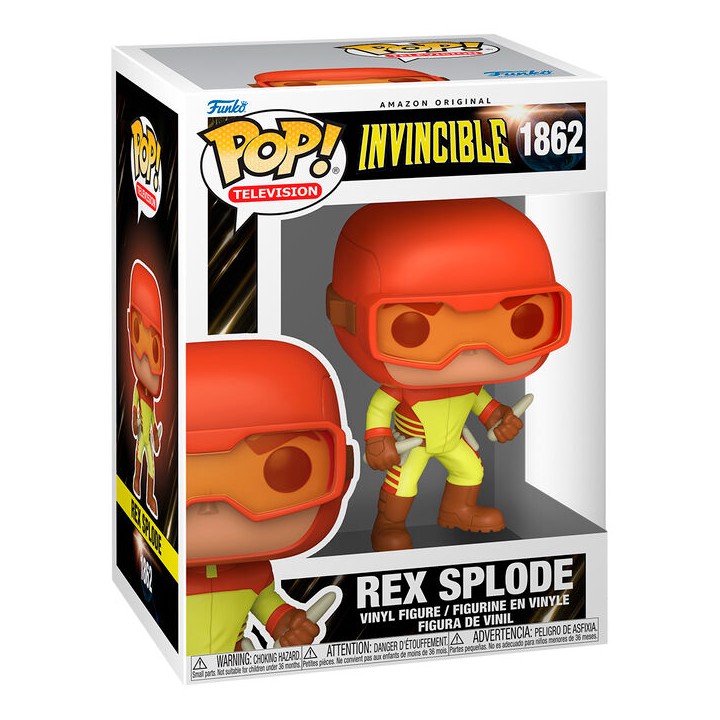 Figura POP Invincible Rex Splode 5 + 1 Chase