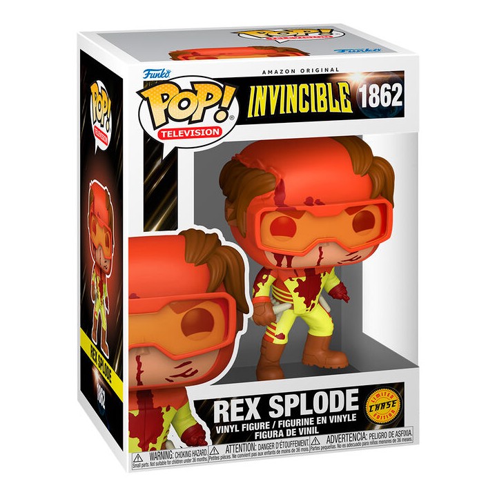 Figura POP Invincible Rex Splode 5 + 1 Chase